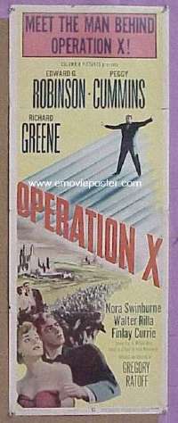 OPERATION X insert