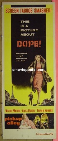 #2984 PICKUP ALLEY insert '57 Anita Ekberg 