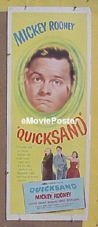 #137 QUICKSAND insert '50 Rooney 