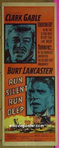 #319 RUN SILENT, RUN DEEP insert '58 Gable 