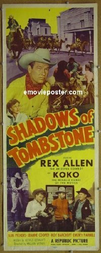 3244 SHADOWS OF TOMBSTONE 53 Rex Allen