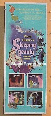 #049 SLEEPING BEAUTY insert '59 Walt Disney 