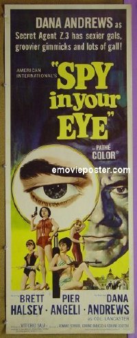 3262 SPY IN YOUR EYE '66 Dana Andrews