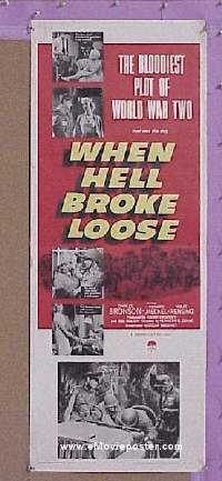 WHEN HELL BROKE LOOSE insert