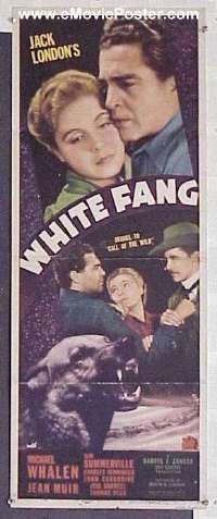 WHITE FANG ('36) insert