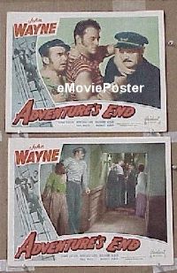 #011 ADVENTURE'S END 2 LCs R49 John Wayne 