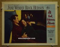 #1419 ALL THAT HEAVEN ALLOWS lobby card #8 '55 Hudson