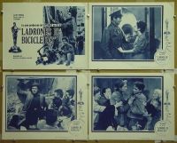 #322 BICYCLE THIEF 4 Spanish LCs '48 De Sica 