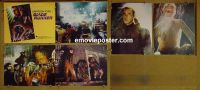 #1135 BLADE RUNNER 6 lobby cards '82 Harrison Ford