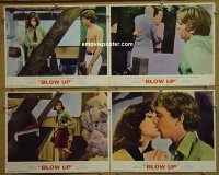 #5054 BLOWUP 4 LCs '66 Antonioni 