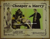 #4246 CHEAPER TO MARRY LC '25 Lewis Stone 