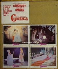 #5081 CINDERELLA 4 LCs w/envelope R73 Disney 