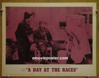 #1623 DAY AT THE RACES lobby card #1 R62 Marx Brothers