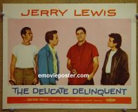 #1631 DELICATE DELINQUENT lobby card #6 '57 Jerry Lewis