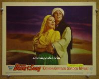 #1632 DESERT SONG  lobby card #3 '53 Grayson