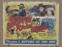 #011 DON DAREDEVIL RIDES AGAIN TC '51 serial 