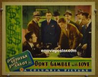 #1653 DON'T GAMBLE WITH LOVE lobby card '36 B. Cabot