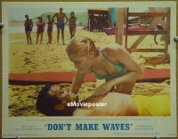 #1655 DON'T MAKE WAVES lobby card '67 Sharon Tate