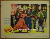 #1664 DUEL IN THE SUN lobby card '47 Jones, Peck