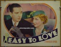 #4337 EASY TO LOVE LC '34 Everett Horton 