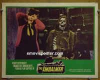 #1671 EMBALMER lobby card #1 '66 cool skeleton card!