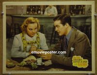 #1677 EVERYTHING HAPPENS AT NIGHT lobby card 39 Henie