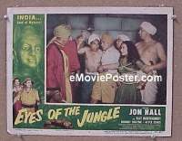 #151 EYES OF THE JUNGLE LC '53 Jon Hall 