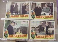 #539 FALSE FACES 4 LCs '43 Veda Ann Borg 