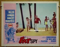 #1683 FAT SPY lobby card #5 '66 Jack E. Leonard