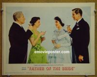 #1685 FATHER OF THE BRIDE  lobby card #6 R62 Taylor