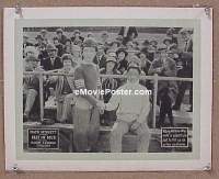 #1686 FEET OF MUD lobby card '24 Harry Langdon,football