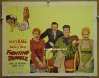 #7584 FIGHTING TROUBLE LC '56 Huntz Hall 