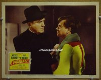 #1696 FIREBALL lobby card #6 '50 Mickey Rooney,O'Brien