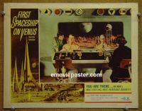 #1374 1ST SPACESHIP ON VENUS lobby card #5 '62 Tani