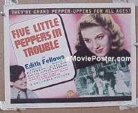 #089 5 LITTLE PEPPERS IN TROUBLE TC '40 