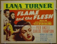 #7591 FLAME & THE FLESH TC '54 Lana Turner 