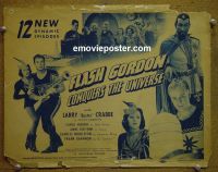 #9142 FLASH GORDON CONQUERS THE UNIVERSE Title Lobby Card R40s