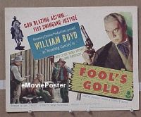 #161 FOOL'S GOLD TC '46 Hopalong Cassidy 