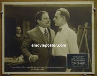 #1703 FOR FRANCE lobby card '17 Edward Earle