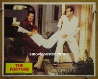 #1713 FORTUNE lobby card  #9 '75 Nicholson, Beatty