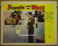 #1716 FRANCIS JOINS THE WACS lobby card #7 '54 O'Connor