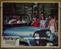 #1723 FRIDAY THE 13TH  lobby card #5 '80 horror!