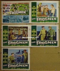 #7635 FROGMEN 5 LCs '51 Richard Widmark 