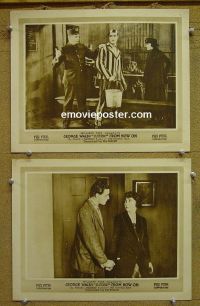 #1280 FROM NOW ON 2 lobby cards '20 George Walsh