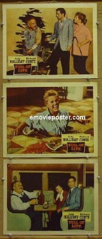 #7644 FULL OF LIFE 3 LCs '57 Judy Holliday 