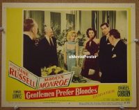 #150 GENTLEMEN PREFER BLONDES LC #6 53 Monroe 