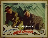 #1740 GHOST CATCHERS lobby card #2 R49 Olsen & Johnson