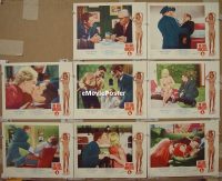 #621 GIRL HUNTERS set of 8 LCs '63 Spillane 