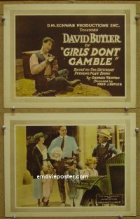 #5634 GIRLS DON'T GAMBLE 2 LCs20 David Butler 