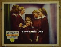 #1748 GIRLS' DORMITORY lobby card '36 Simone Simon